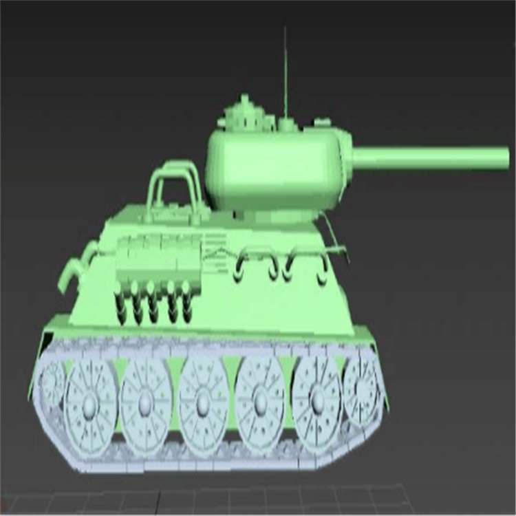 罗甸充气军用坦克模型